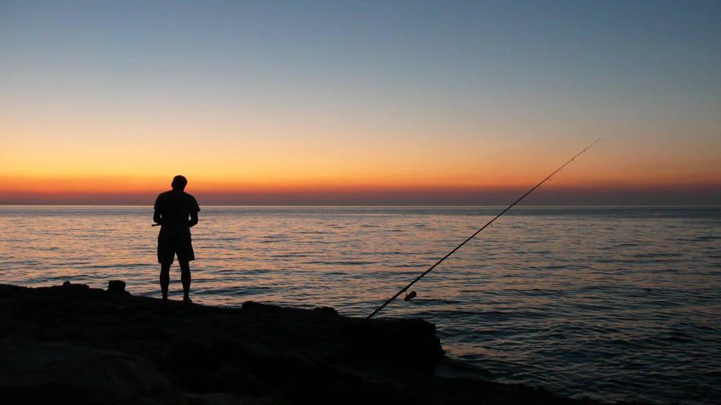Set yourself up for a successful night of fishing. First things first, choose a sturdy fishing rod with a responsive tip.