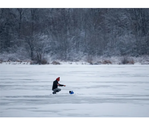 Fish finders are valuable tools for ice anglers, allowing you to locate schools of panfish beneath the ice. 
