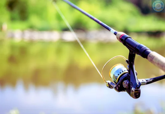 Setting up your fishing gear is essential for a successful bank fishing experience. Attach the reel to the rod, ensuring they're securely connected. 