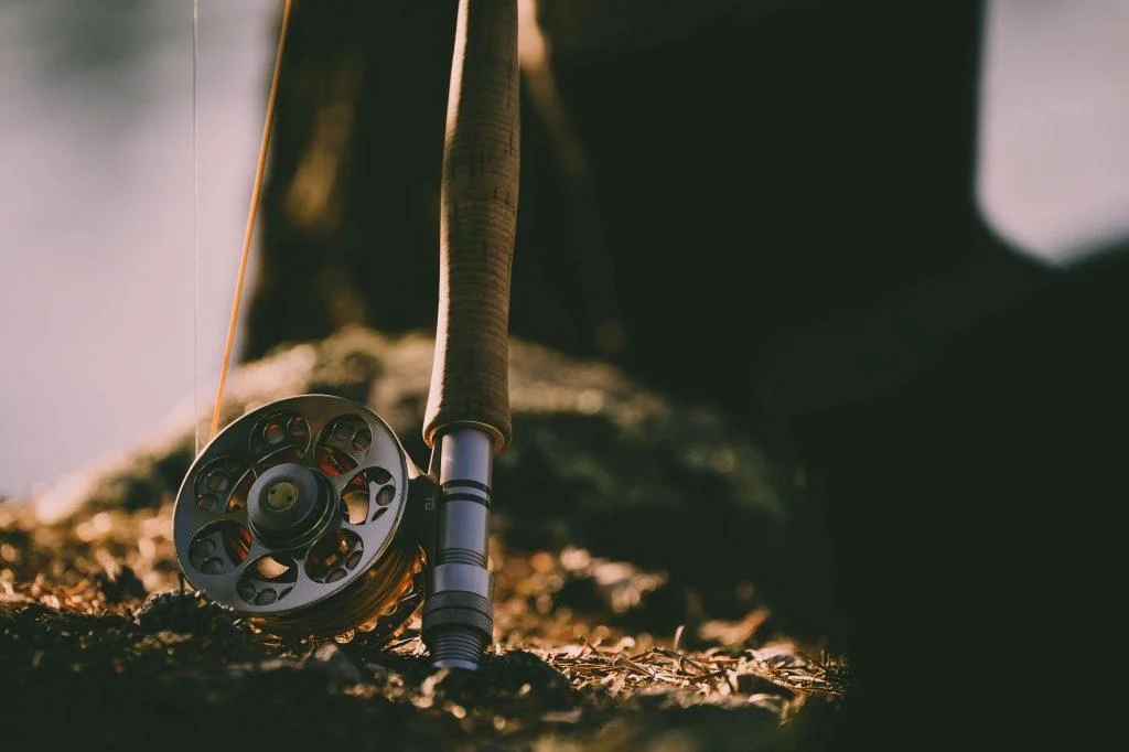 Choose the medium-heavy rod and baitcasting reel for bass fishing in summer.